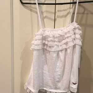White Strap Holister shirt